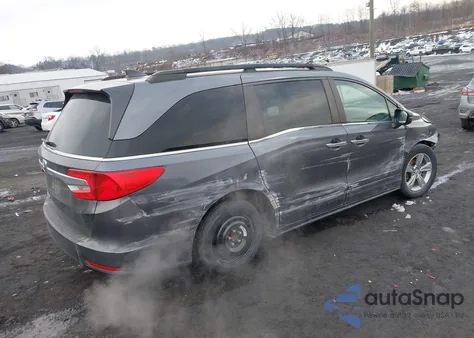 2018 Honda Odyssey Ex z USA, uszkodzony, nr VIN 5FNRL6H55JB059310